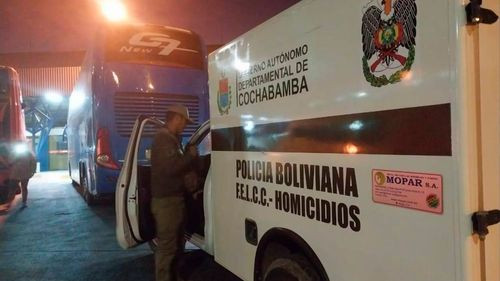  Encuentran sin vida a una mujer en un bus proveniente de Sucre.