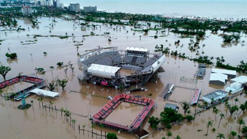 Alertas meteorológicas por lluvias intensas en el sur y centro de México debido a los remanentes del ciclón tropical &quot;John&quot;