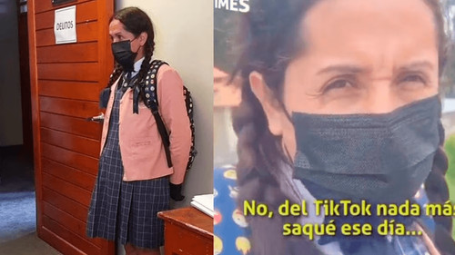 Hombre de 42 años se disfraza de alumna para ingresar a un colegio y sacar fotografías 