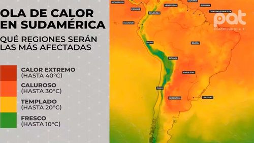 Ola de calor y devastadores incendios afectan a Sudamérica: Emergencia climática sin precedentes