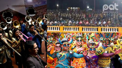 Oruro ya vive el carnaval: Gran inauguración del XXII festival de bandas 