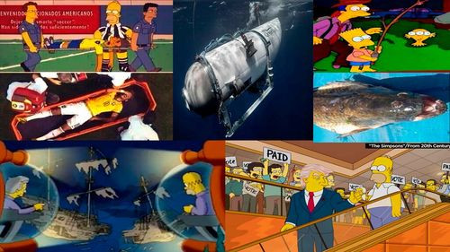 Las predicciones más populares de Los Simpsons: Desde el submarino que buscaba al Titanic hasta la lesión de Neymar