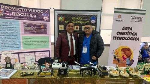 Estudiante cruceño gana por segundo año consecutivo en concurso de innovación tecnológica