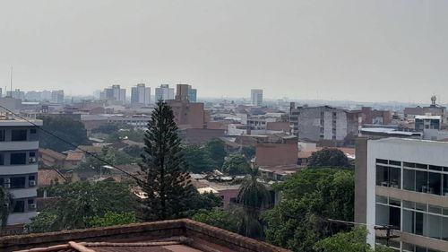 Contaminación por el  humo se agrava, la calidad de aire en santa cruz es mala