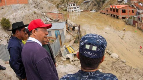 Presidente Arce ordena investigar las causas de la mazamorra en Bajo Llojeta en La Paz