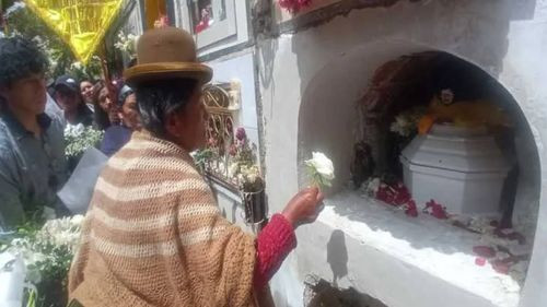 Camila, la niña víctima de la mazamorra en Bajo Llojeta, fue sepultada