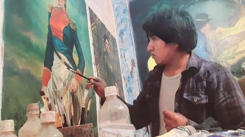 El Artista Boliviano Cristian Laime expone &quot;El Antropoceno&quot; en París