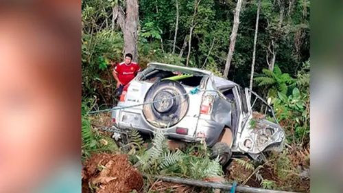 Valiente niña de 7 años, se convierte en heroína al salvar a su familia de un accidente en Apolo (La paz)