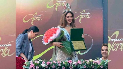 Juliana Barrientos regresa a Bolivia tras su destacada participación en el Miss Universo