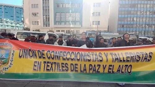 Confeccionistas de La Paz y El Alto solicitan reunión urgente con el Gobierno