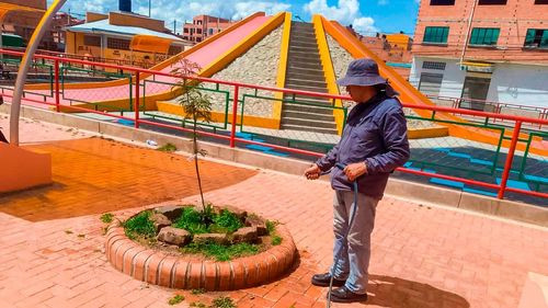 El Alto repuebla áreas verdes con 2.000 plantines para mejorar el medio ambiente