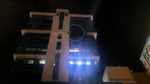 Incendio en el séptimo piso del edificio de Entel en La Paz 