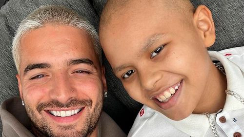 Maluma despide a Bastián, el niño con cáncer a quien ayudó