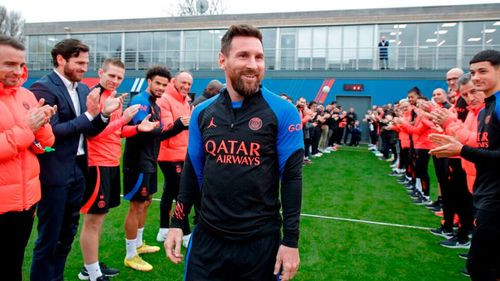 Messi vuelve a entrenar con el PSG tras su sanción por viajar a Arabia Saudí