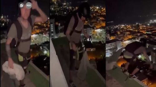 Salto extremo desde el piso 29 termina en fatalidad