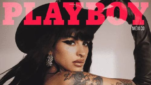 Cazzu protagoniza embarazada  la portada de Playboy Latinoamérica