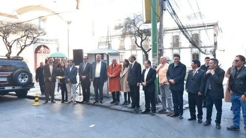 El alcalde Arias elogió al Club Atigrado por conservar su edificio histórico