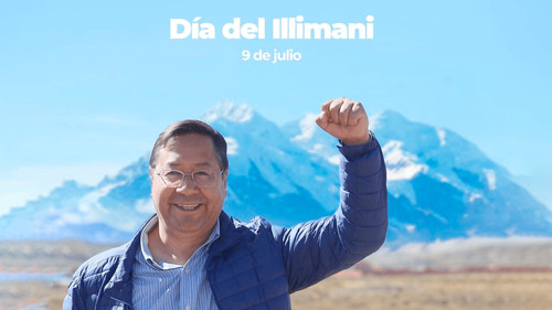 Presidente celebra el Día del Illimani como símbolo de la paceñidad