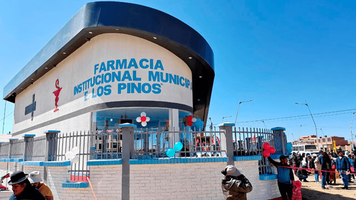 Distrito 8 inaugura la primera Farmacia Municipal en El Alto